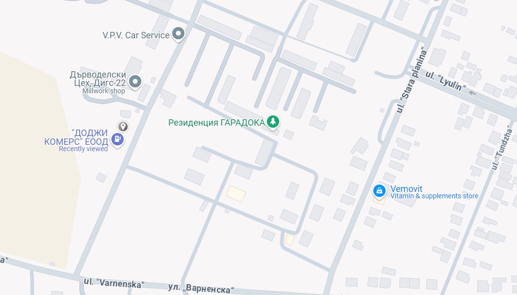 Локация на автосервиз Балчик на картата